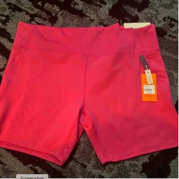Freely Pants - NEW Freely hot pink plus size bike shorts 3X 3XL